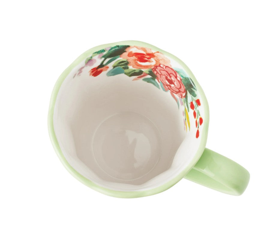 🌿 Set Bloom Where You Are Planted – Taza 15 oz + Maderita Decorativa 7.25” x 5”