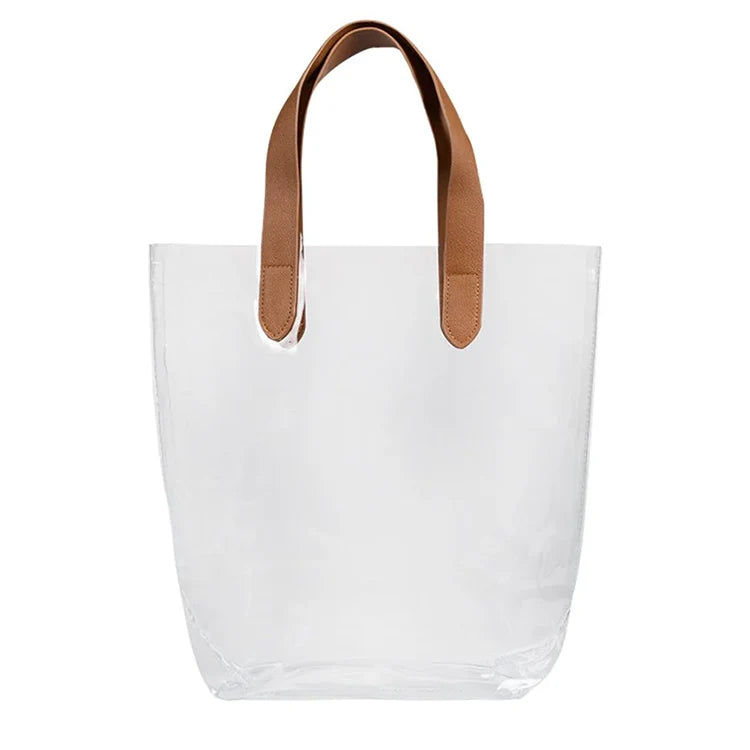 Clear Luxe Tote