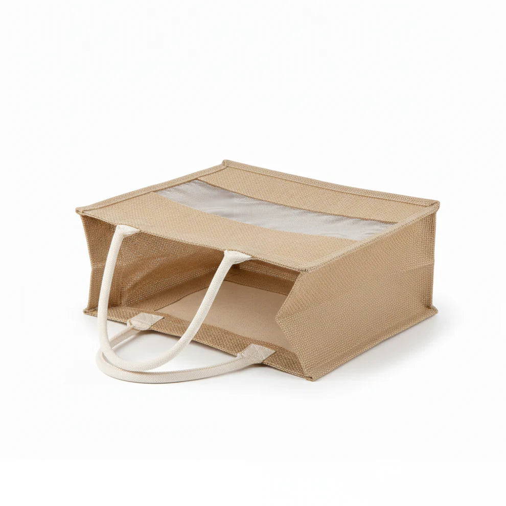Clear Jute Tote