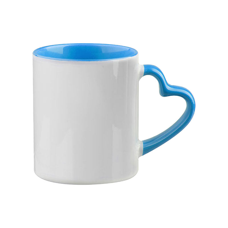 Taza con Asa de Corazón 💖 (11 oz)