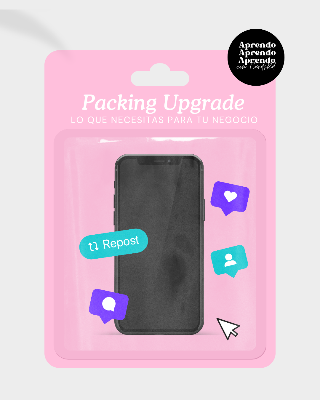 Kit de Packaging para Emprendedoras (Editable en Canva).
