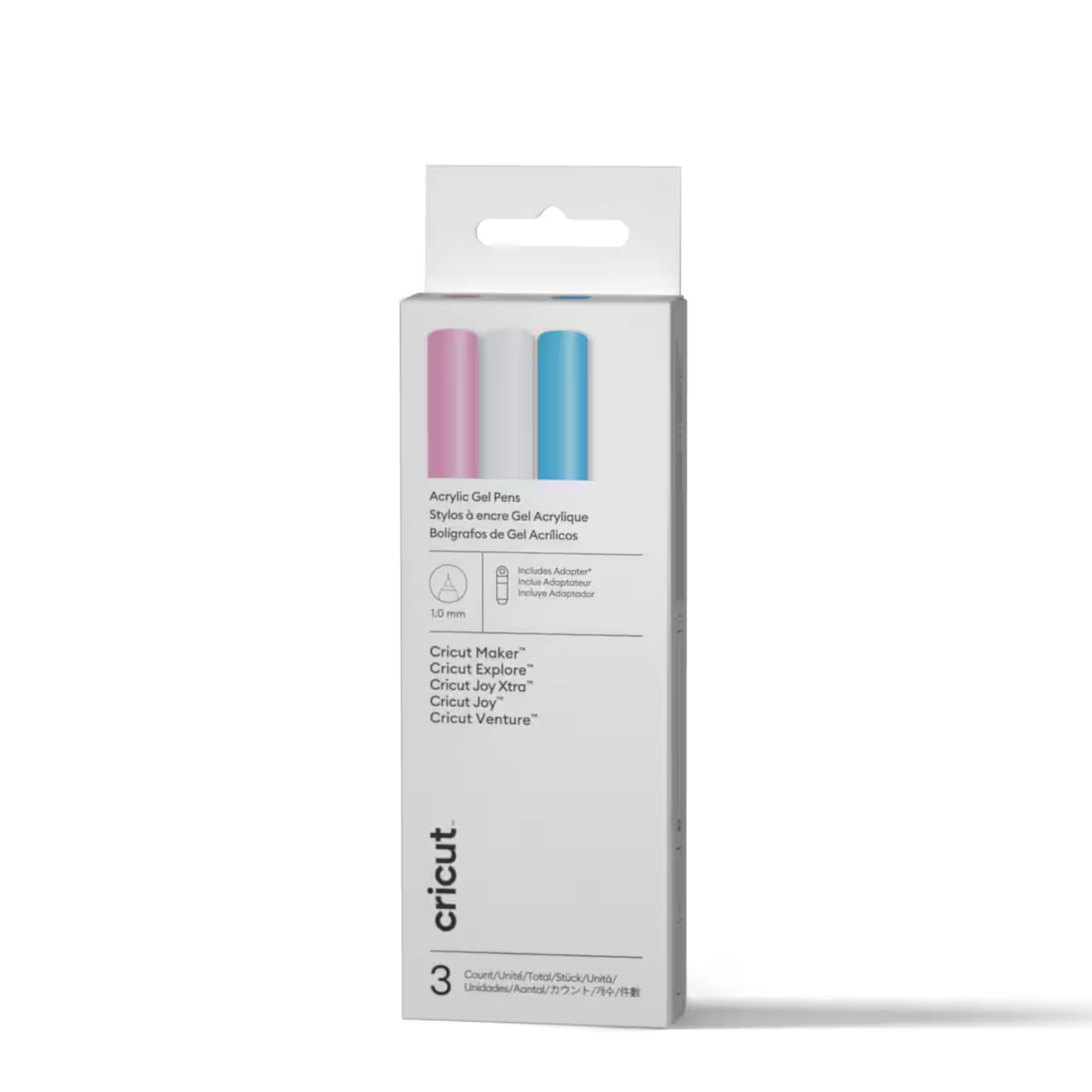 Cricut® 1.0mm Acrylic Gel Pen Set + Adapter