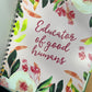 Teacher Floral Planner