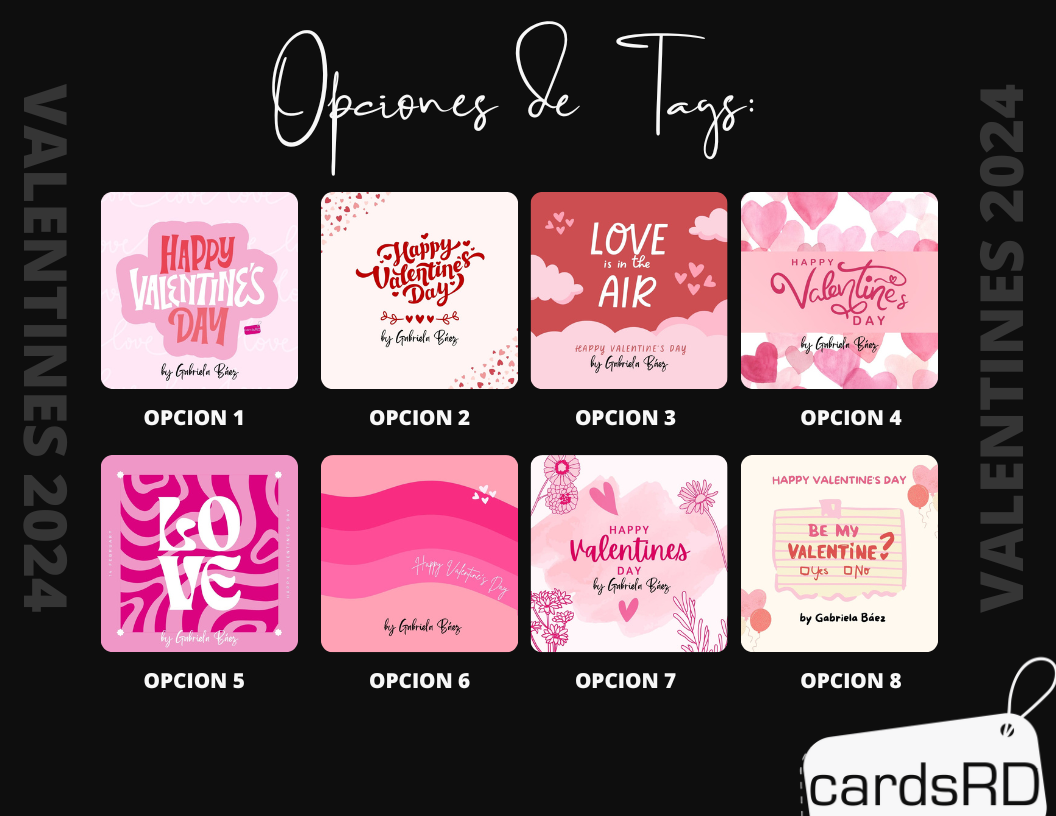 Bookmark Valentines