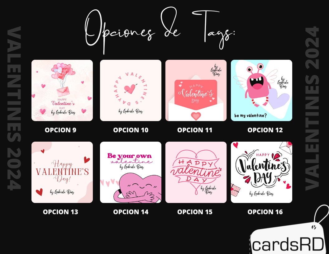 Bookmark Valentines