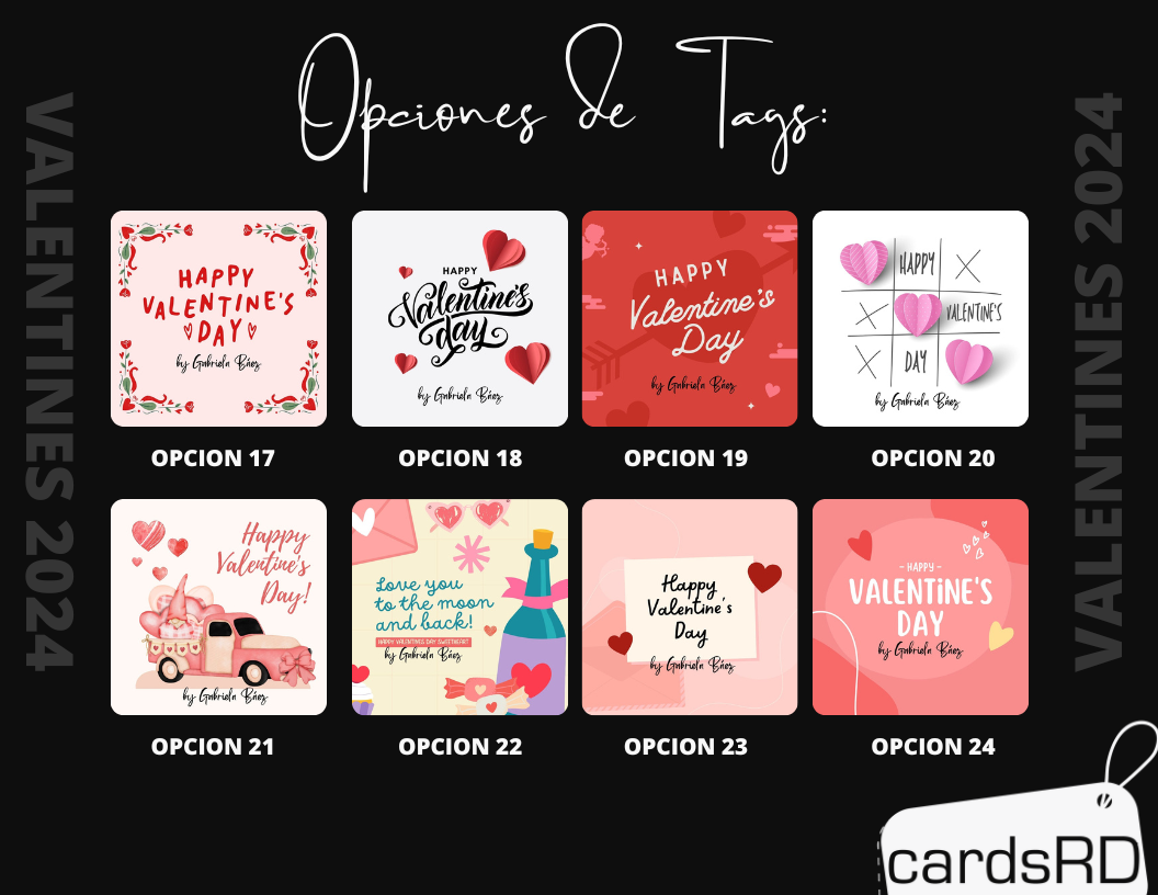 Bookmark Valentines