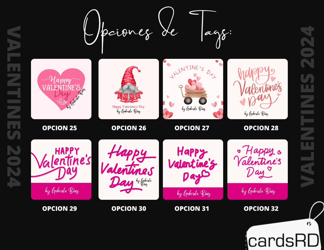 Bookmark Valentines