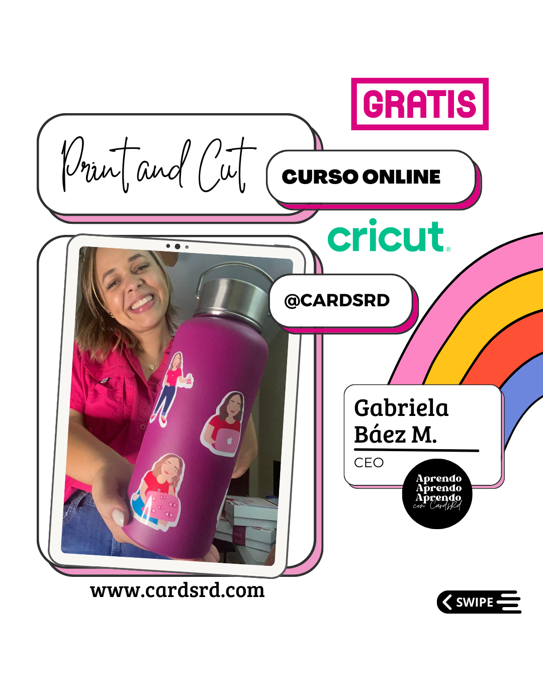Cricut Joy Xtra™ + Paper Bundle / GRATIS: Taller online (Print and Cut)