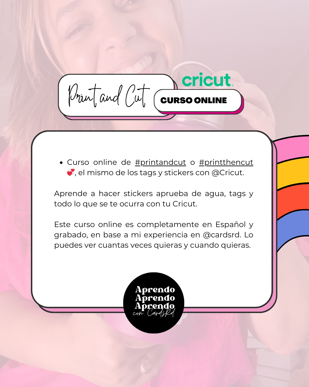 Cricut Joy Xtra™ + Paper Bundle / GRATIS: Taller online (Print and Cut)