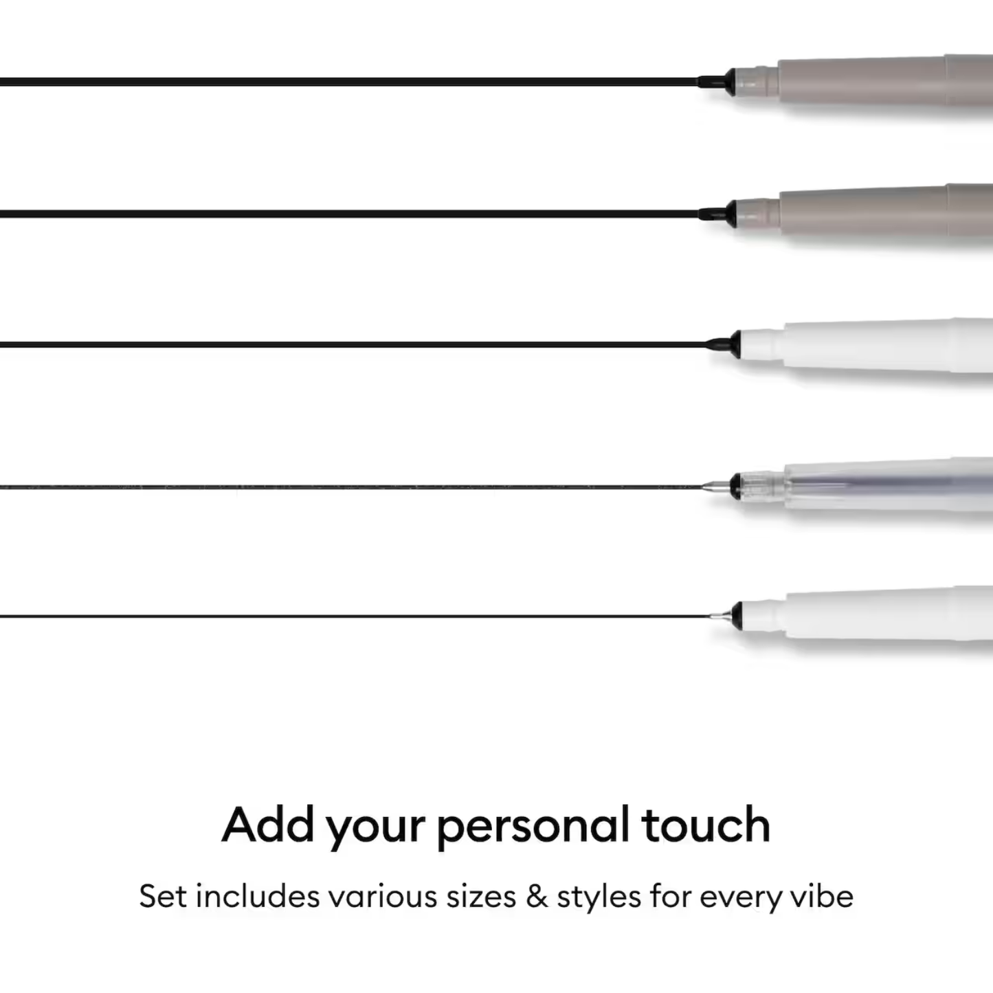 Cricut® Black Multi Pen Set + Adapter