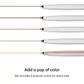 Cricut® 1.0mm Gold, Silver & Copper Permanent Metallic Marker Set + Adapter