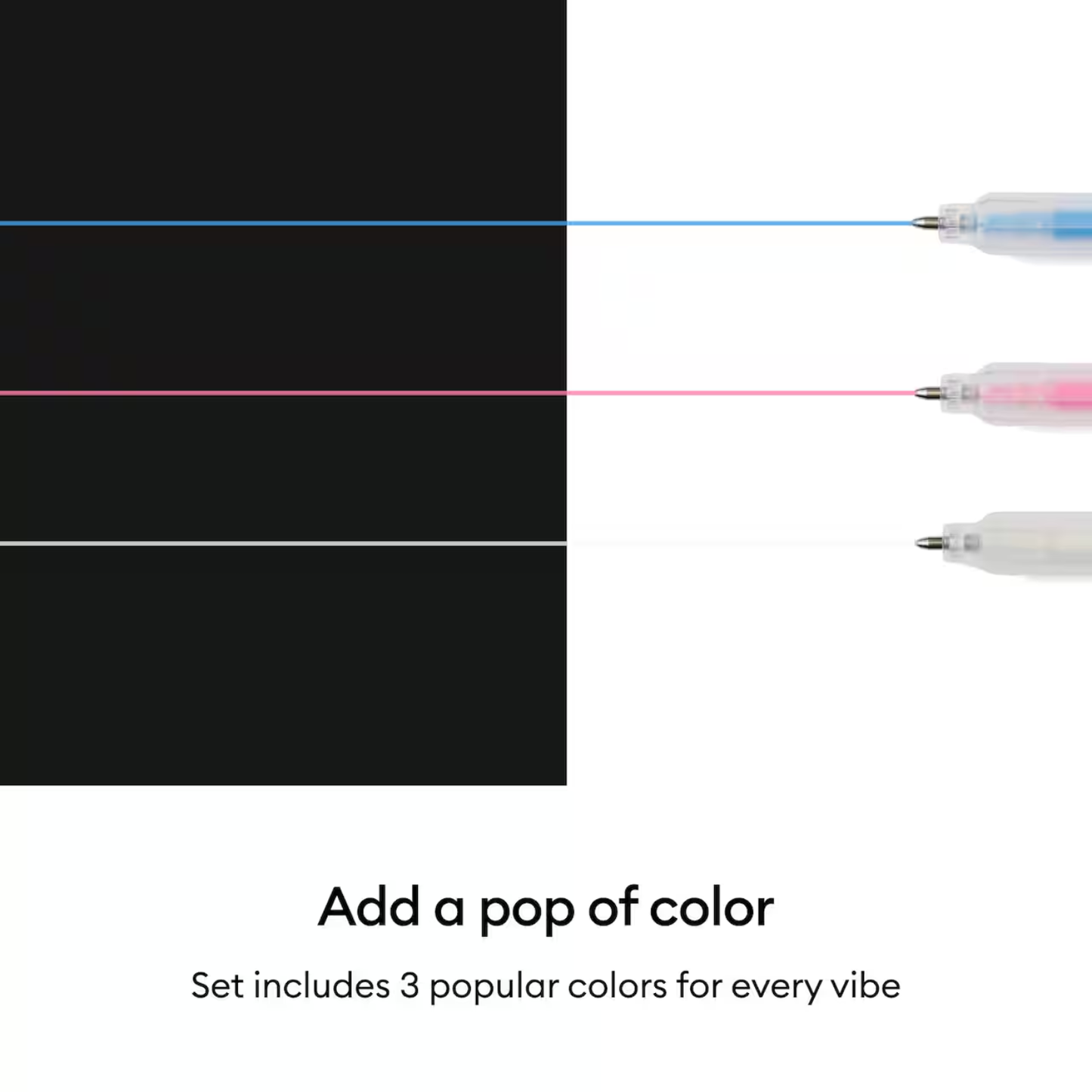 Cricut® 1.0mm Acrylic Gel Pen Set + Adapter