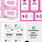 Kit de Packaging para Emprendedoras (Editable en Canva).