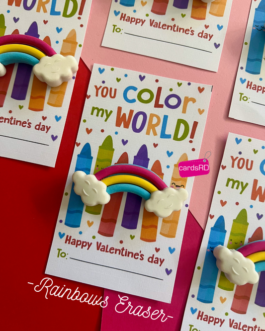 Rainbows Eraser.