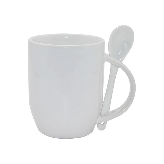 Taza de cerámica + Cuchara (11 onz).