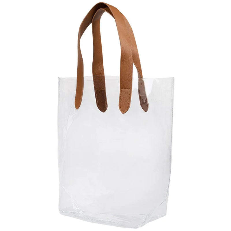 Clear Luxe Tote