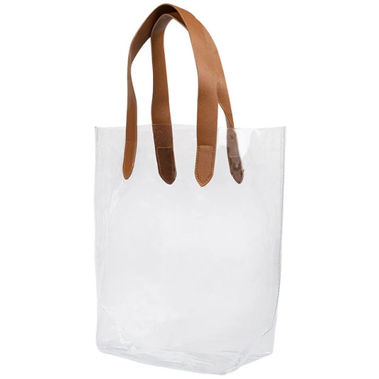 Clear Luxe Tote