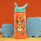 JoyJolt Botellas de Agua para Niños – Mickey Mouse & Minnie Mouse – Pack 2 (16 oz / 473 mL)