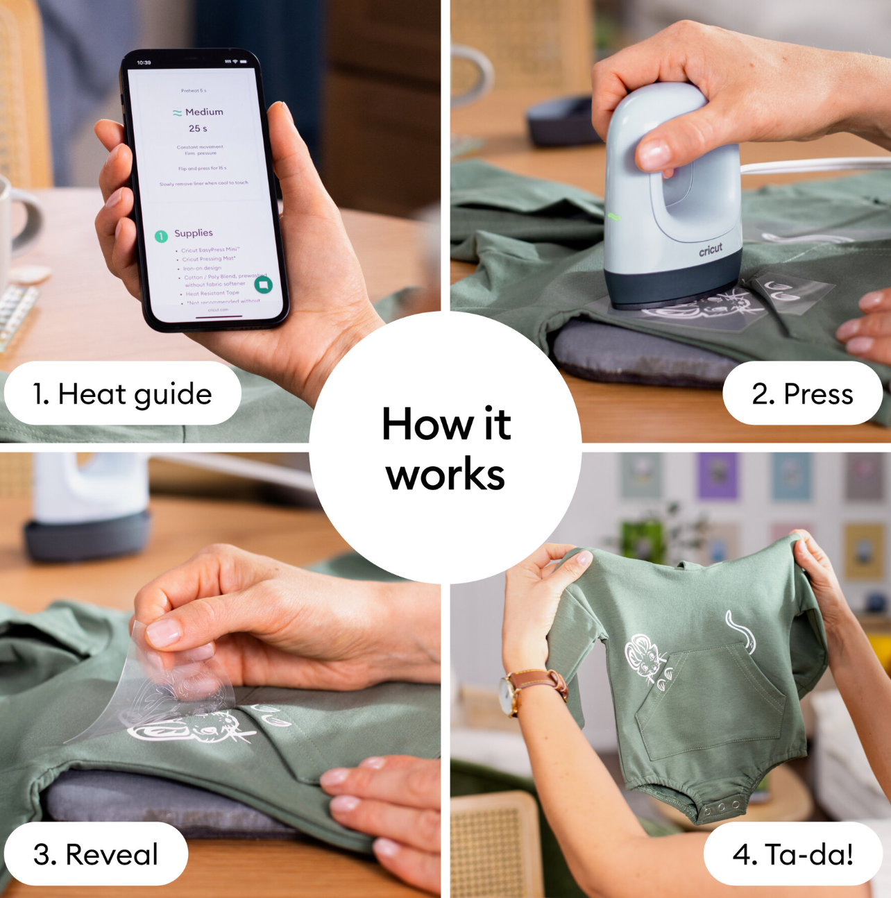 Cricut EasyPress Mini™ LT, Blue