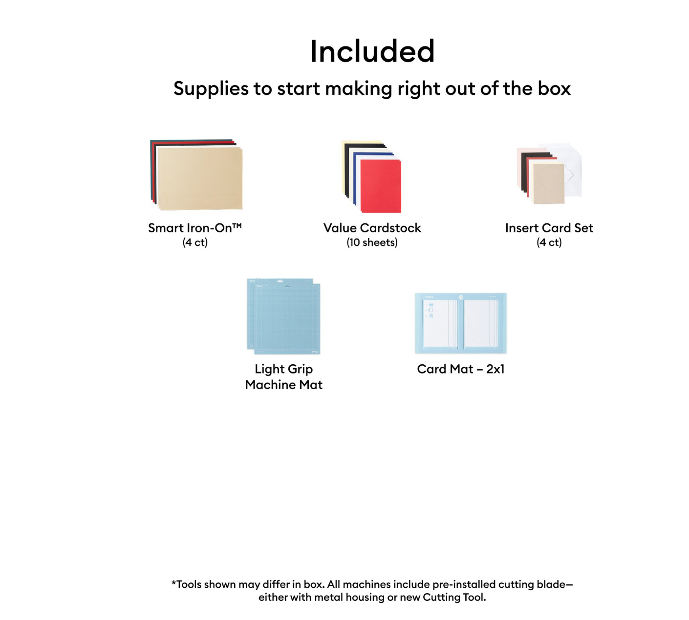 Cricut Explore® 5 + Kit Starter (Essential) | Da el salto a proyectos más grandes