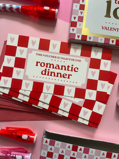 Cupones de Amor – Vales Románticos para Parejas y Amistad