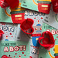 I Like You A Bot! – Robot Valentine’s Day Cards for Kids