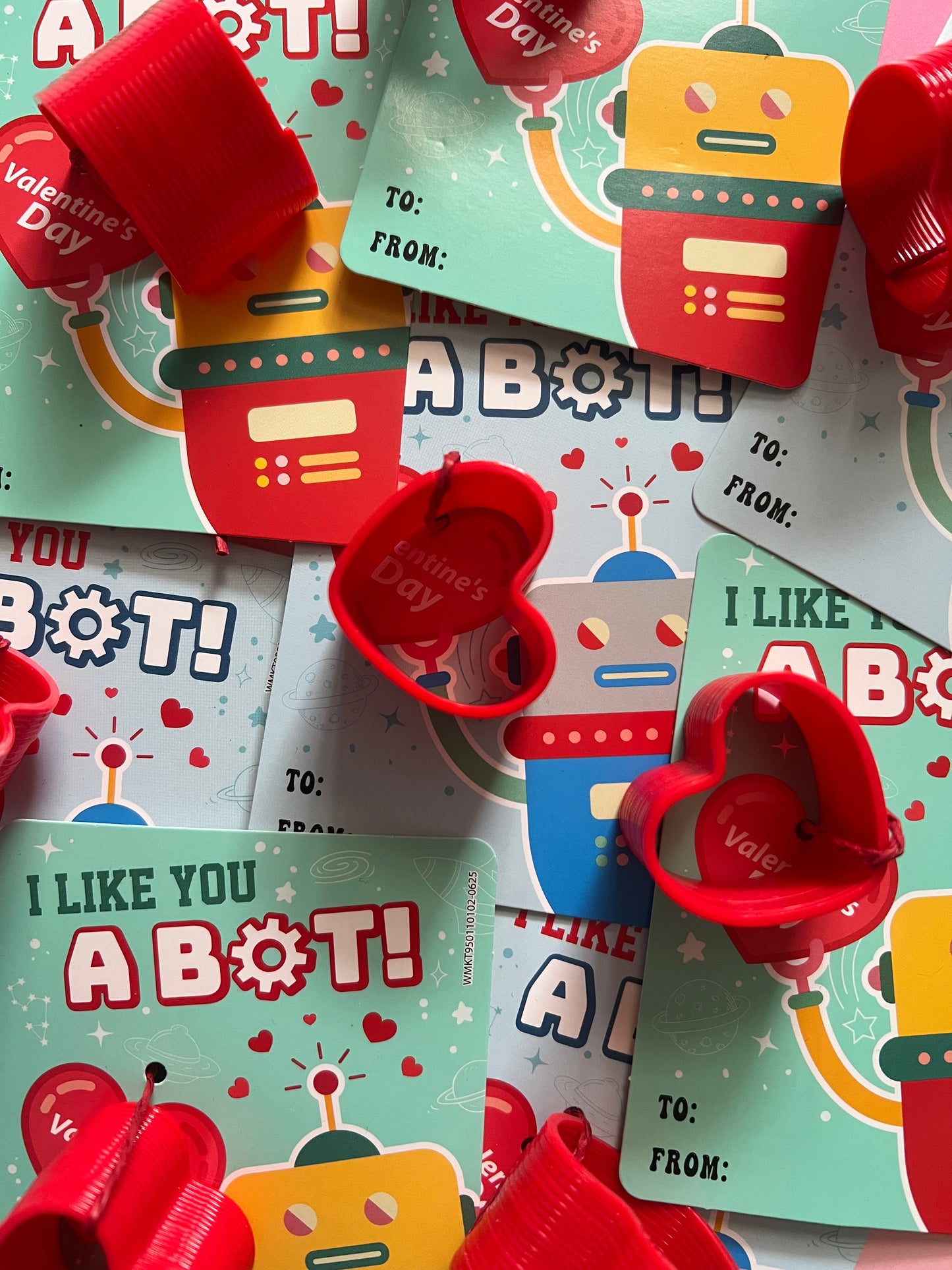 I Like You A Bot! – Robot Valentine’s Day Cards for Kids