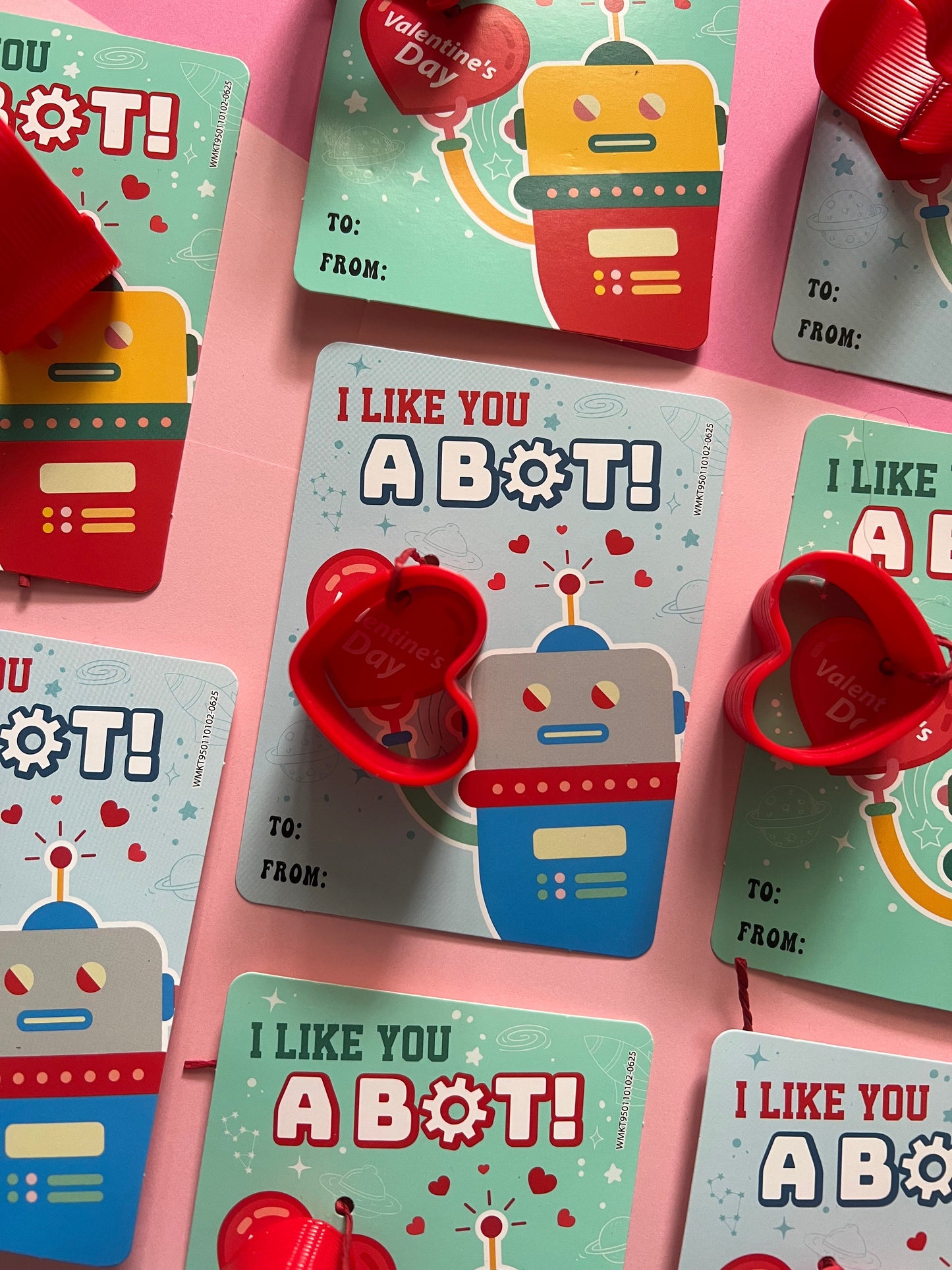 I Like You A Bot! – Robot Valentine’s Day Cards for Kids