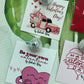 Kisses + tarjeta.