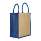 Color Edge Jute Bag