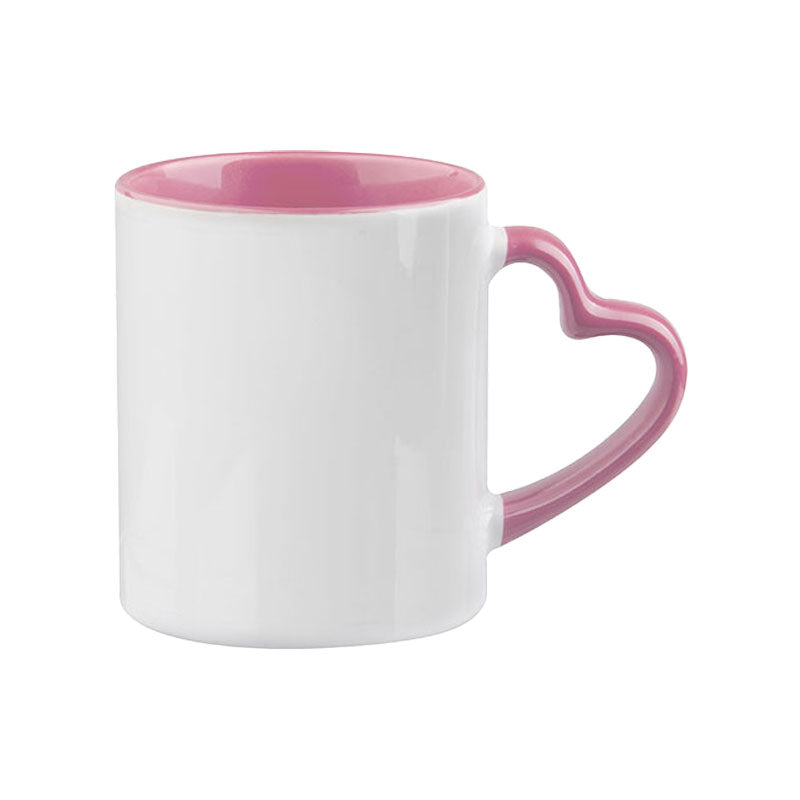 Taza con Asa de Corazón 💖 (11 oz)