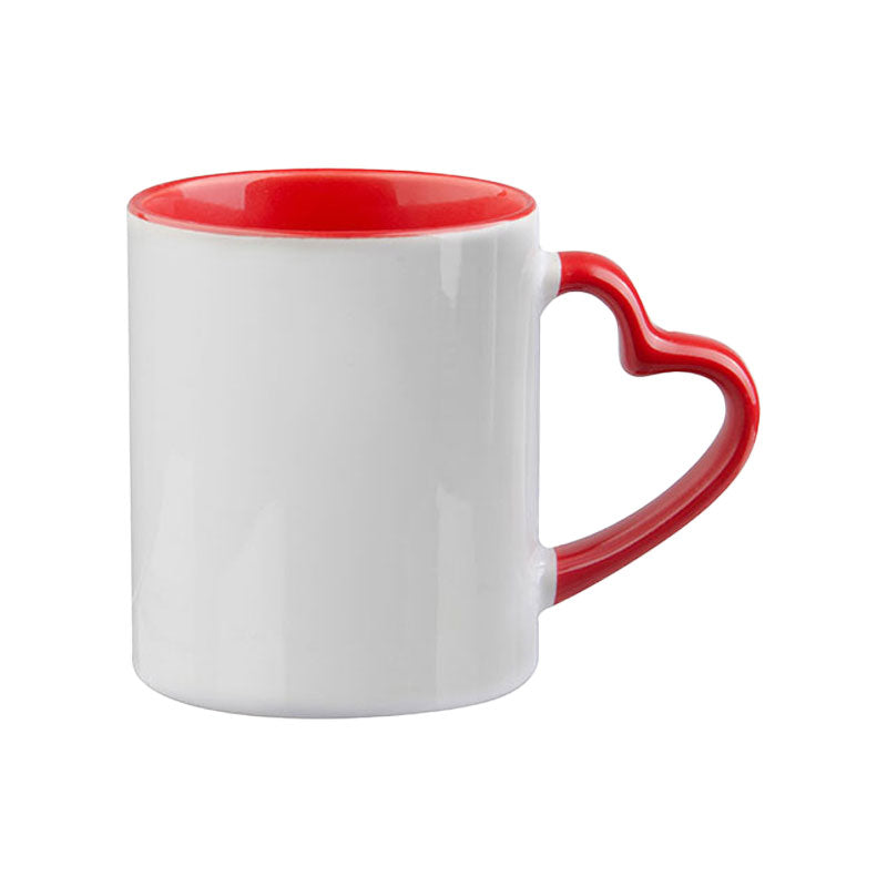 Taza con Asa de Corazón 💖 (11 oz)