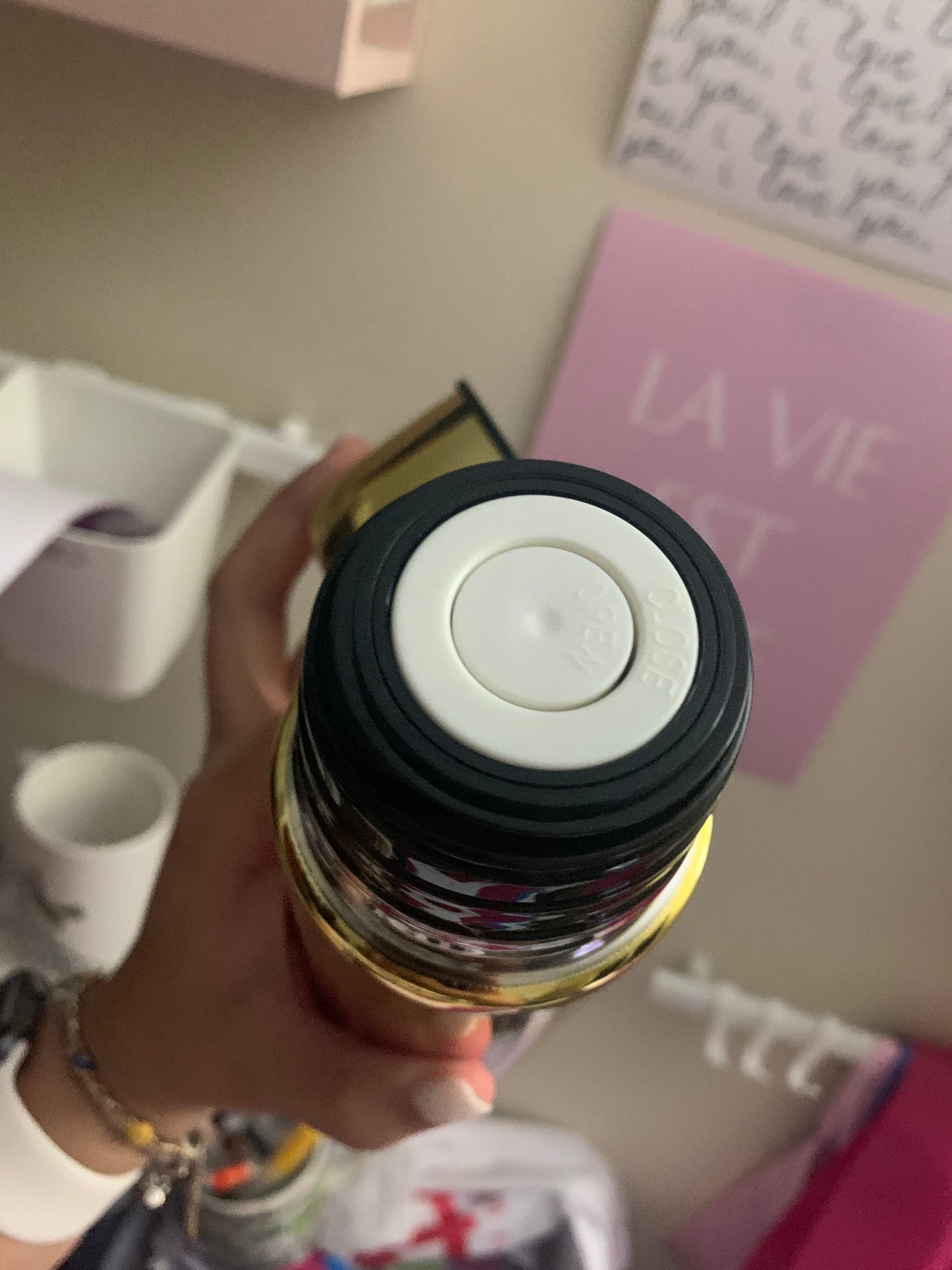 Tricolor Coffee Tumbler