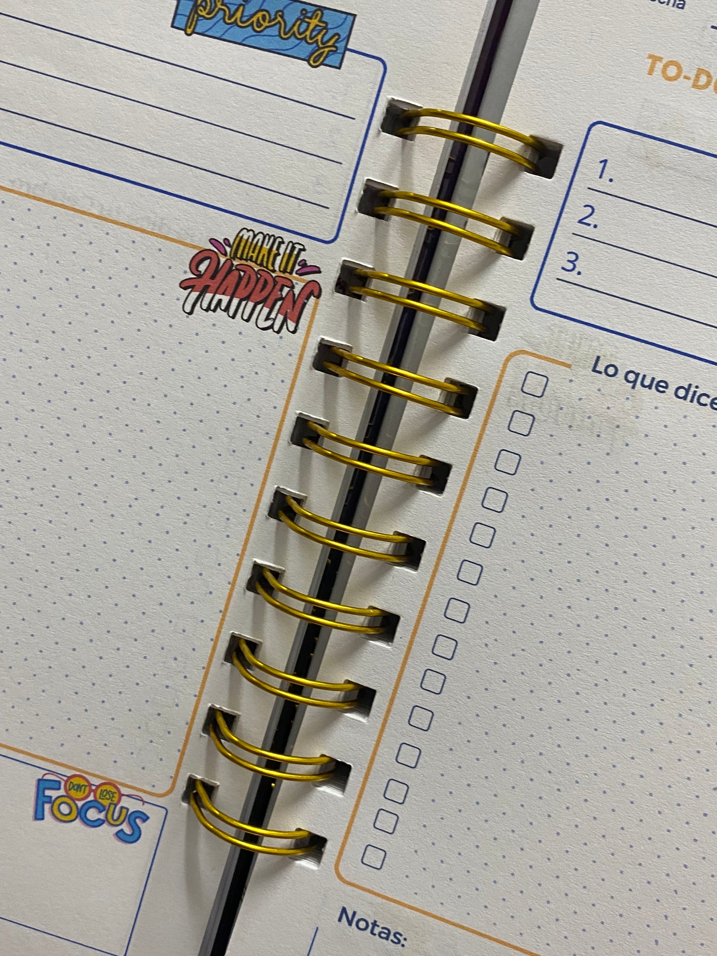 Agenda - MAKE IT HAPPEN, Calidad Diario Vivir.