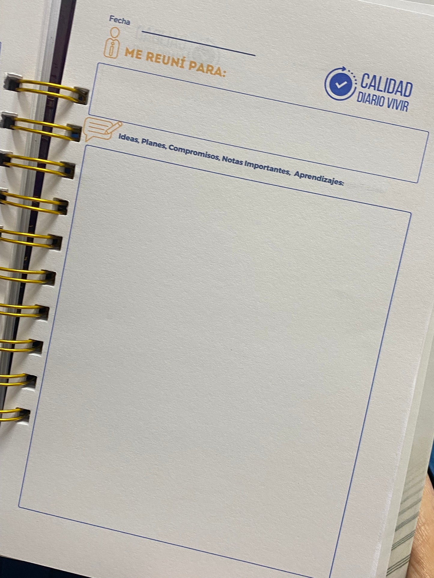 Agenda - MAKE IT HAPPEN, Calidad Diario Vivir.