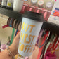Coffee travel mug