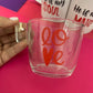 Mini Clear Mugs