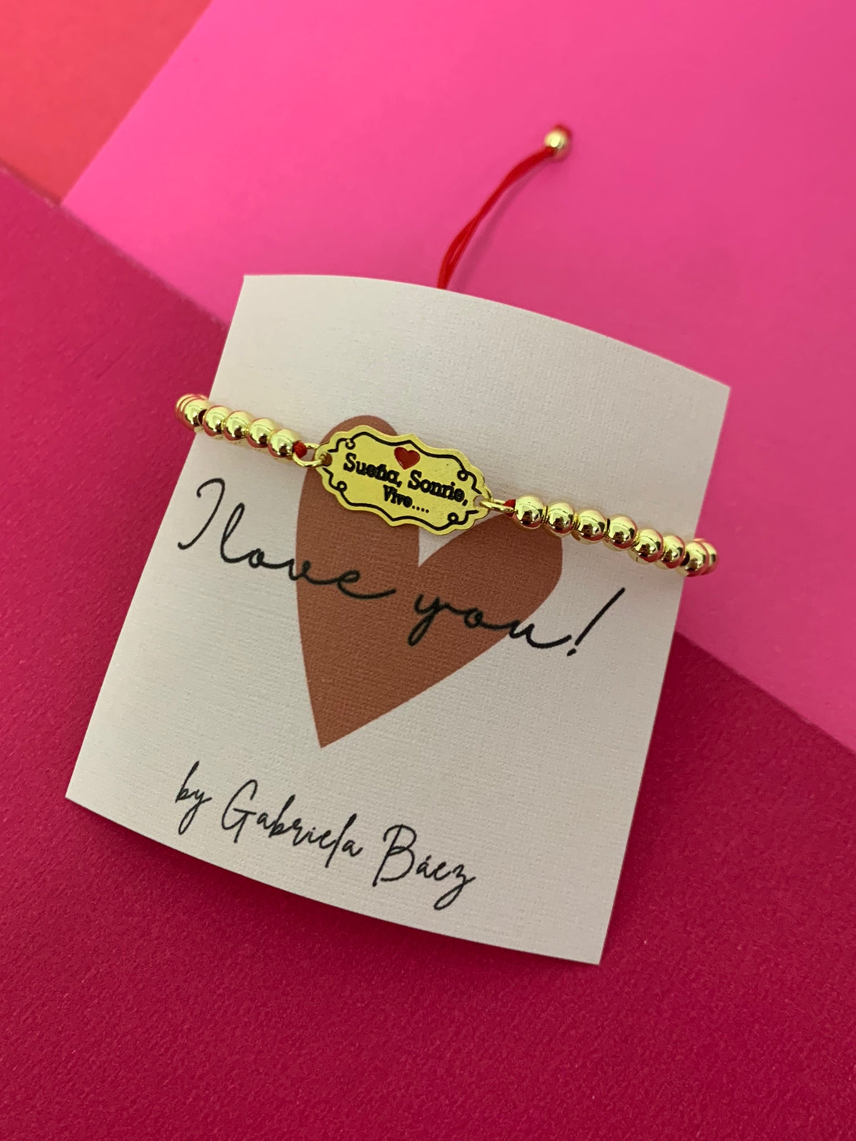 Sueña, Sonríe y Vive - Bracelets.