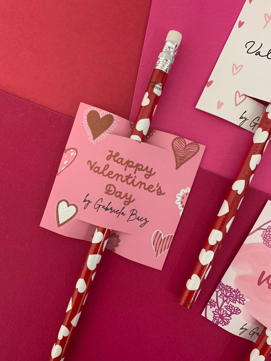 Pencil Valentines