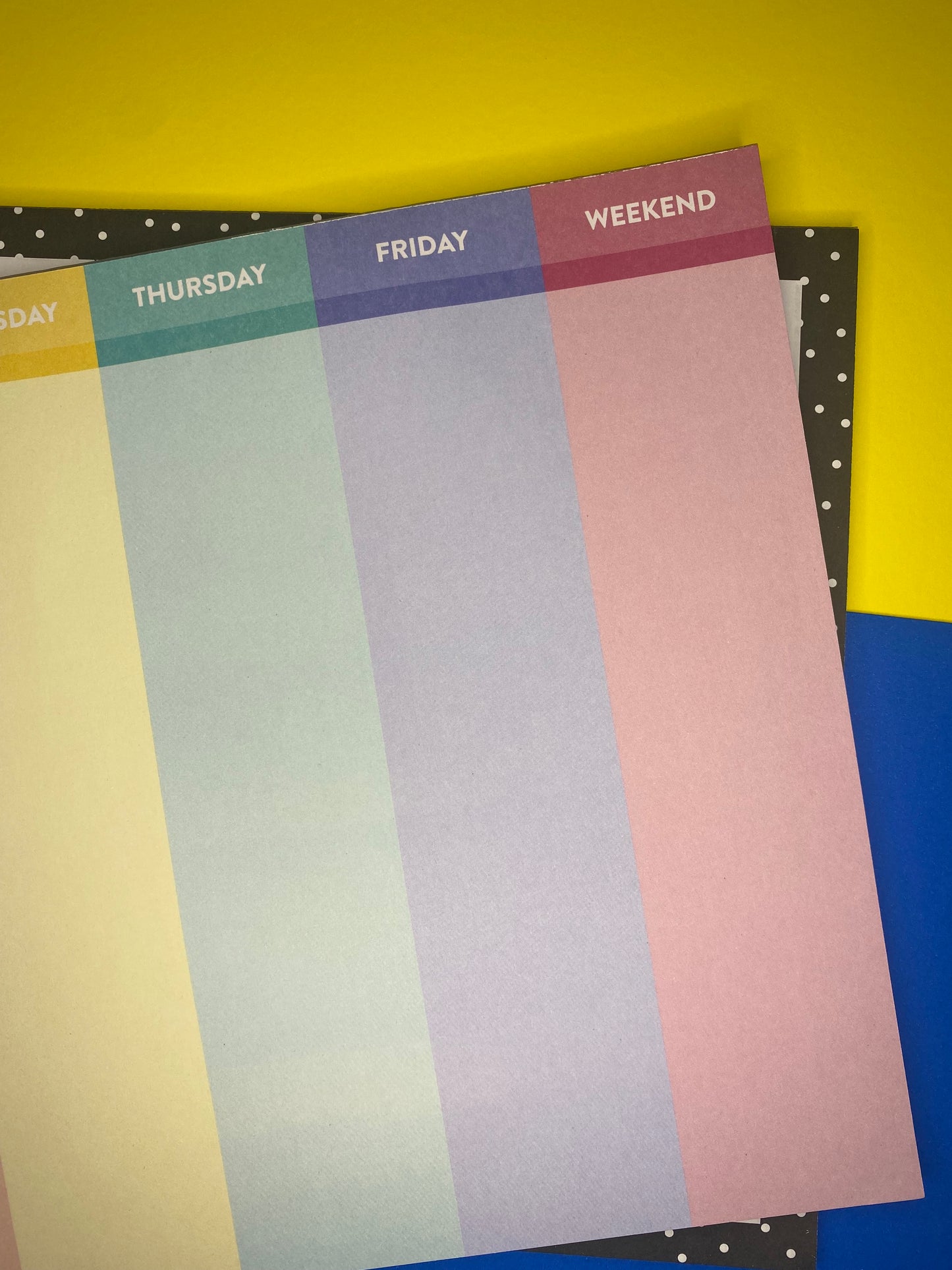 Planner, Black/Colorfull