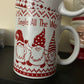 White and Red Christmas, Mug