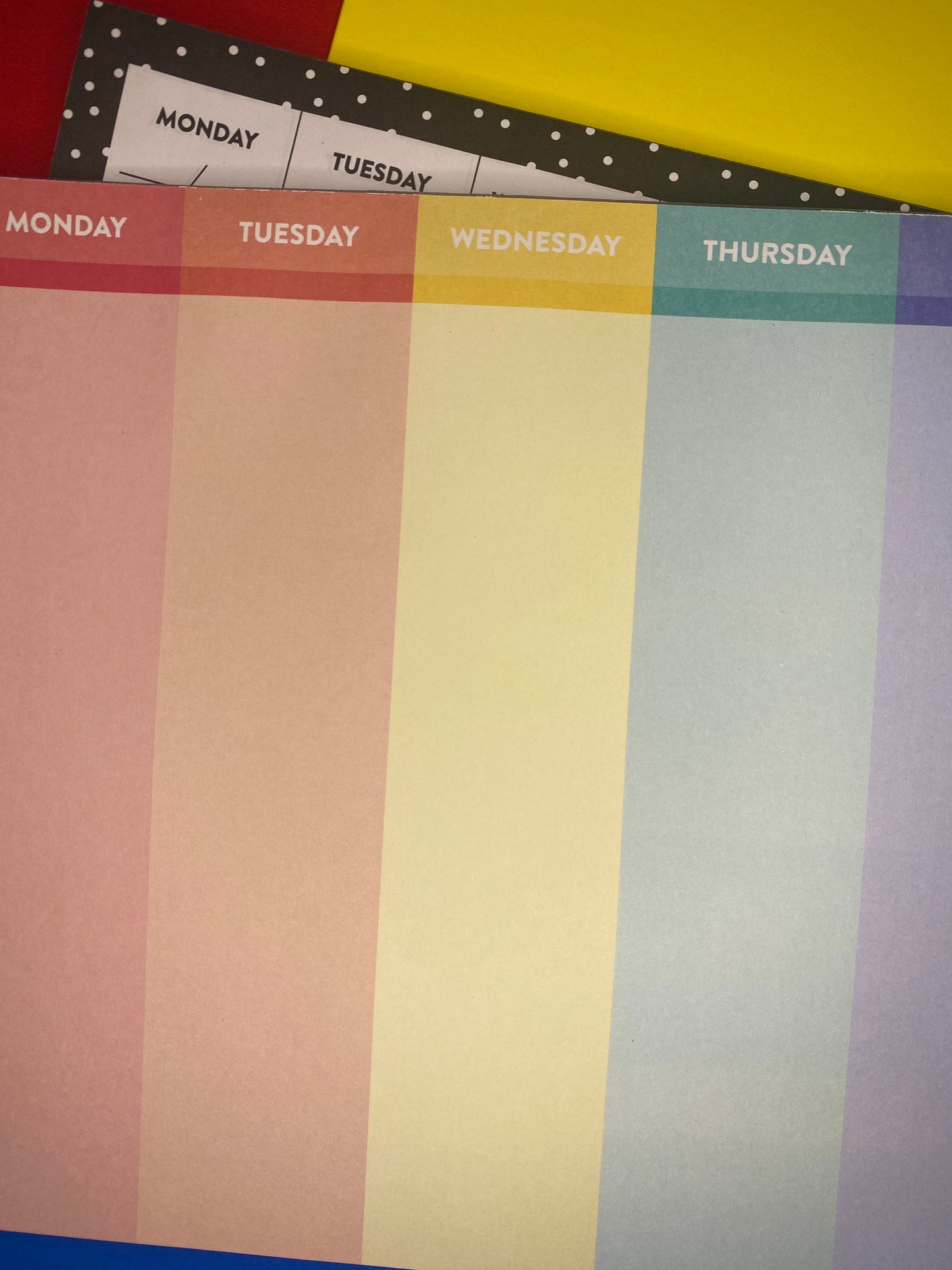 Planner, Black/Colorfull